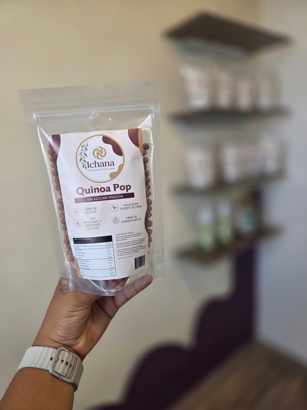 Empaque de Quinoa Pop Ichana